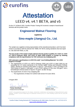 LEED-Ceviz Ağacı