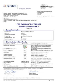 VOC EMISYON TEST RAPORU